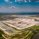 Housing developments are going up at the water’s edge in Slidell, Louisiana.